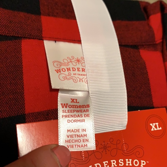 NWT Target Wondershop 2-piece Pajamas - Picture 3 of 3